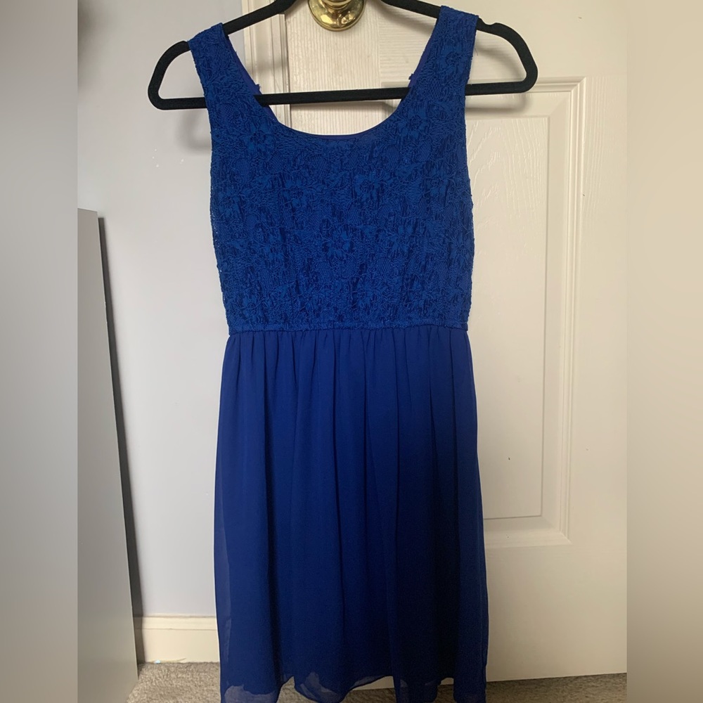 Sweet Storm- Blue Dress, Size L